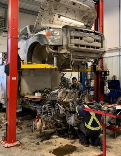 muddy engine